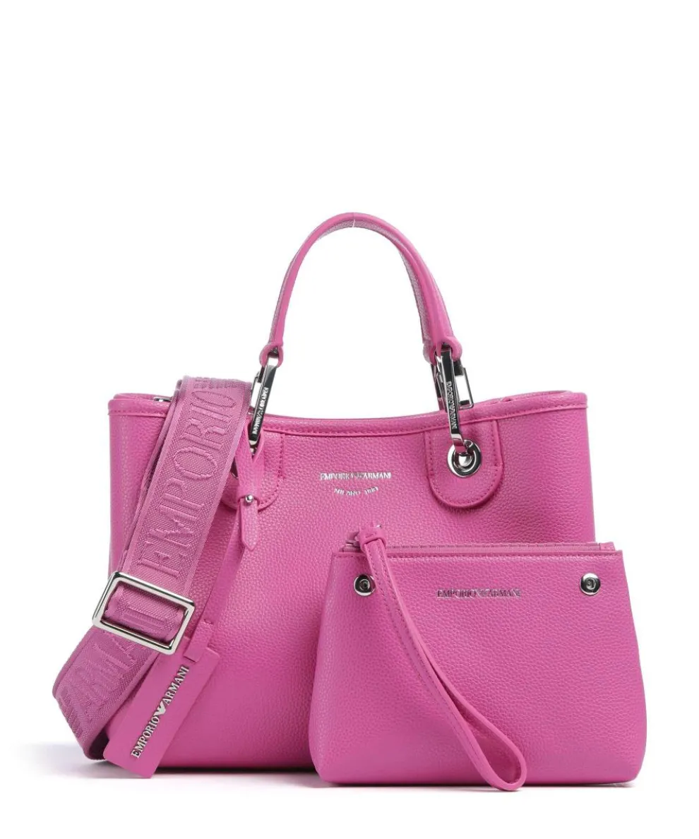 My EA Handbag imitation leather pink