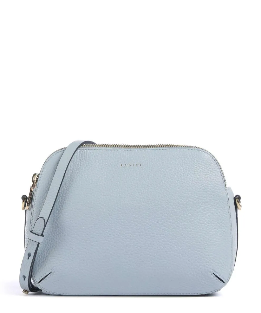 Dukes Place Crossbody bag grained cow leather light blue