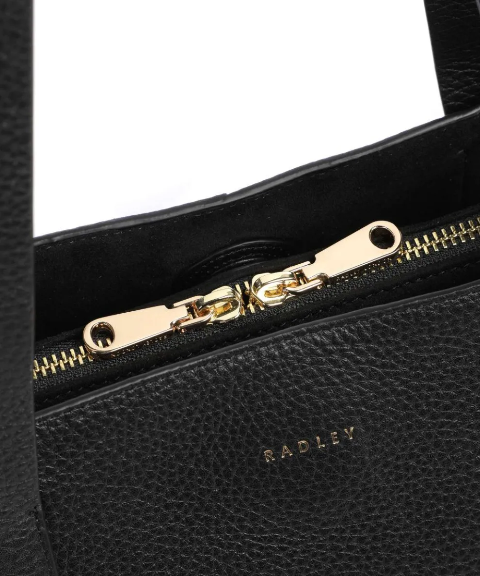 Dukes Place Tote bag grained cow leather black