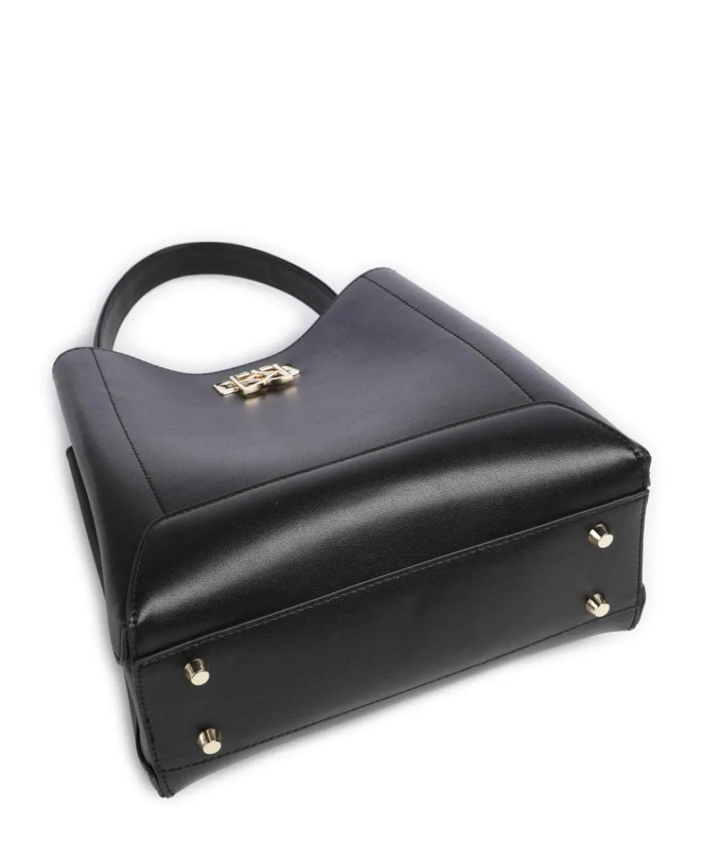 Laurie Handbag fine grain leather black