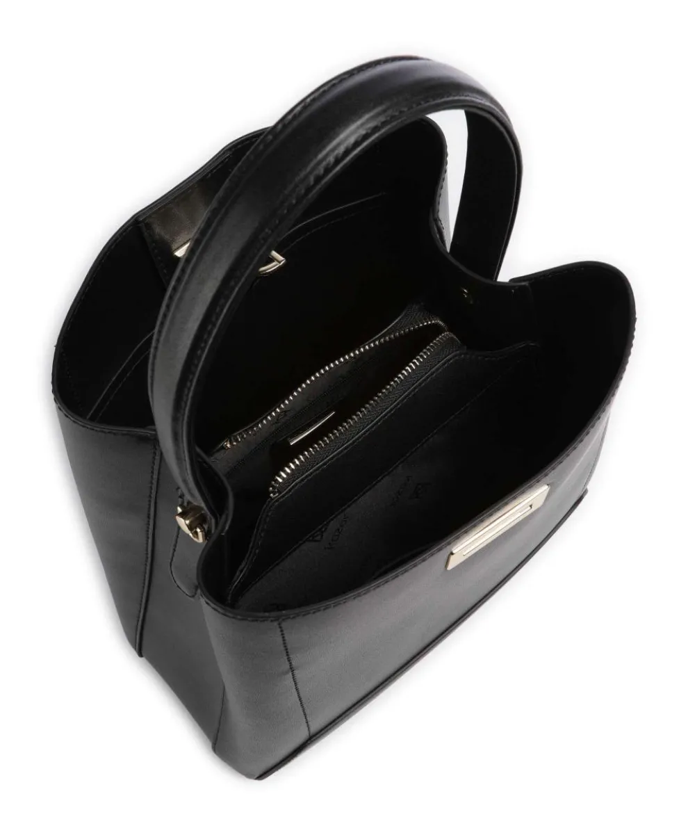 Laurie Handbag fine grain leather black