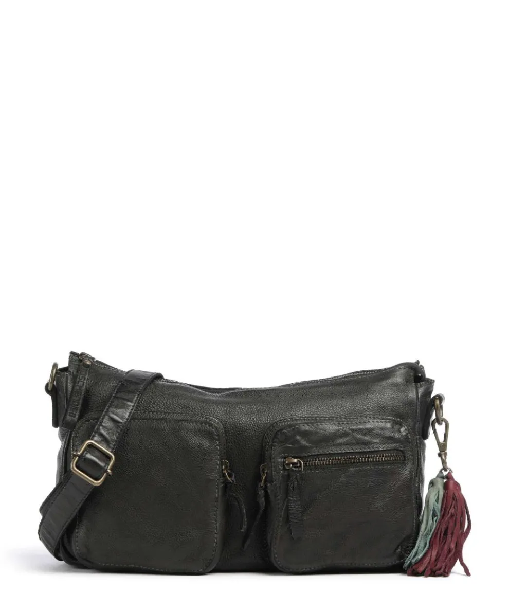 Kaisterstrasse 5 Crossbody bag grained cow leather khaki
