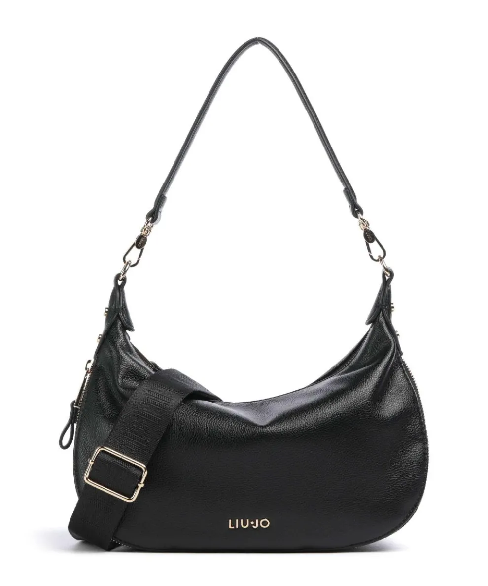 Kaliska M Hobo bag imitation leather black