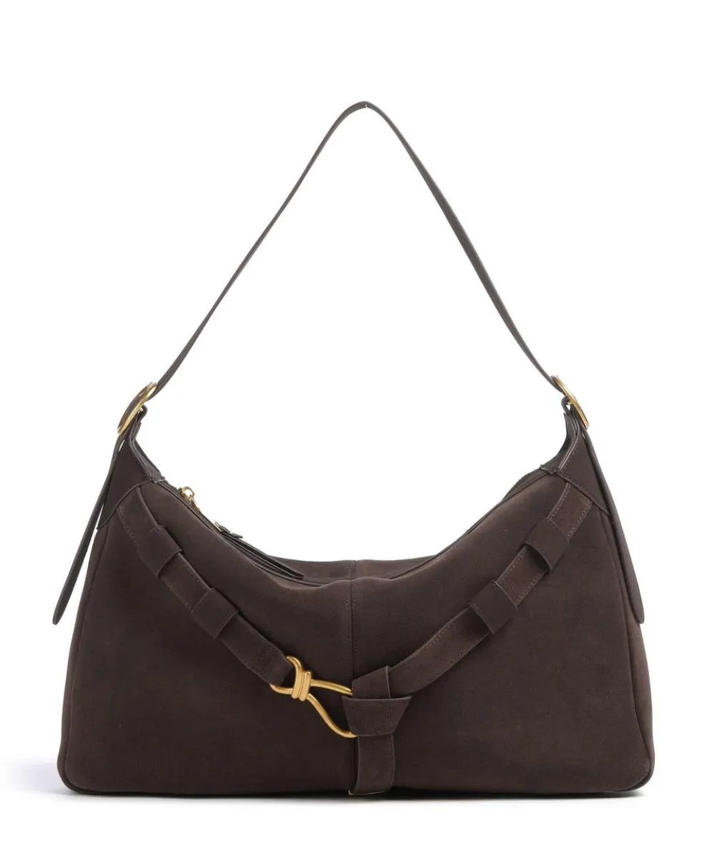 BKLARITY Hobo bag suede mud