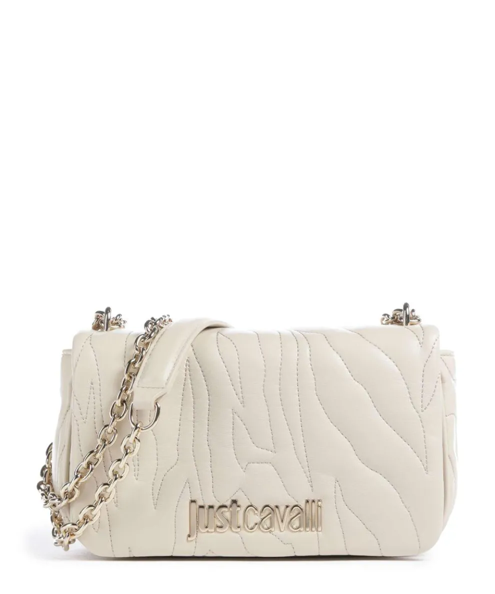 Quilted Zebra Shoulder bag imitation leather cream