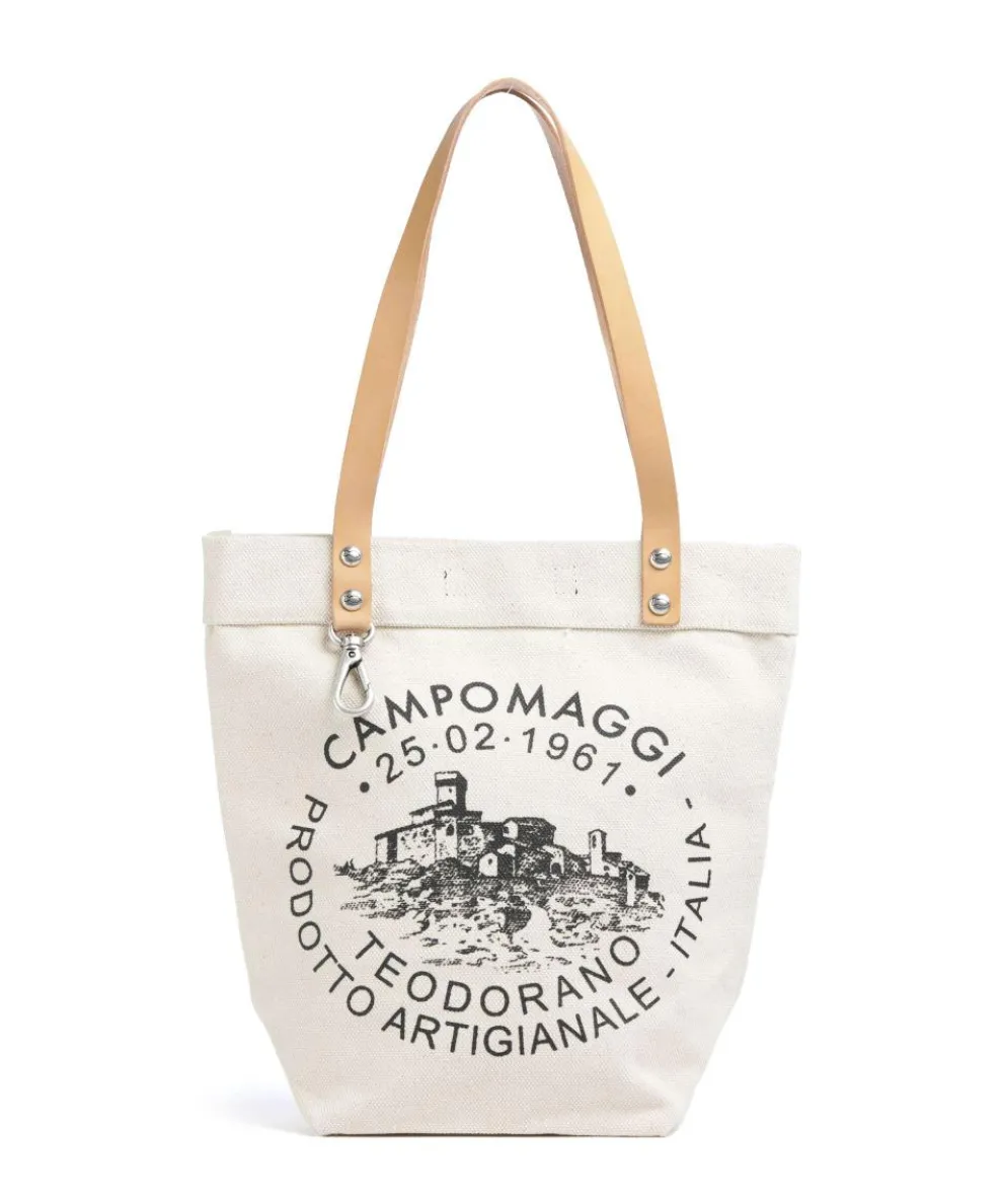 Shoulder bag canvas cream