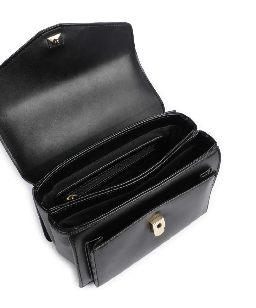 Violet Crossbody bag imitation leather black