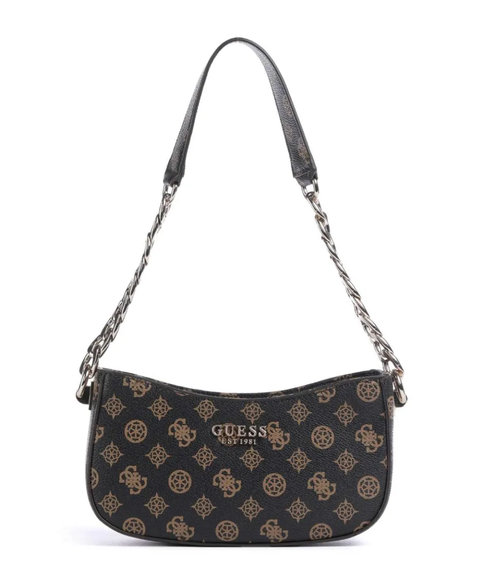 Evelune Shoulder bag imitation leather dark brown