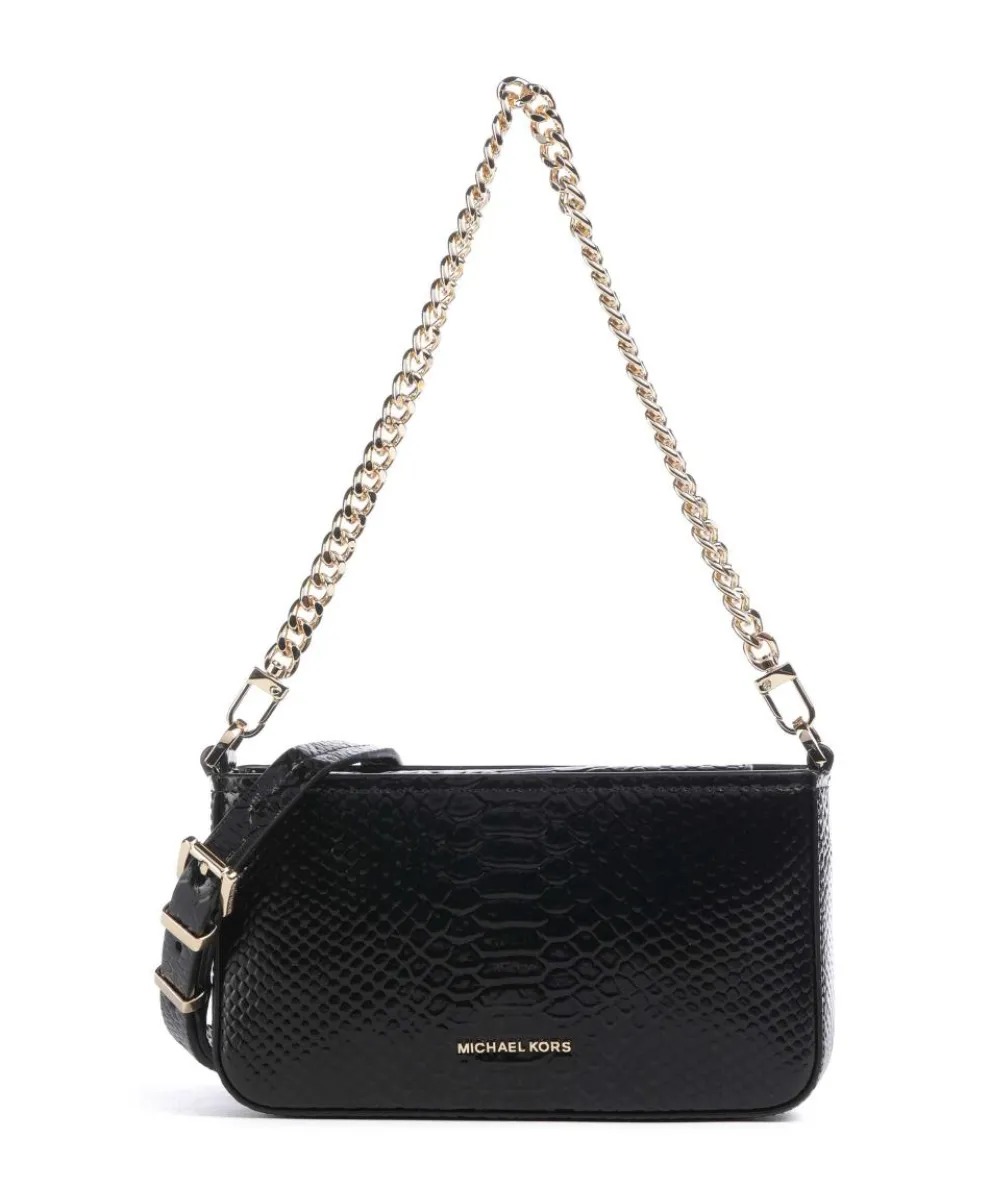 Bryant Small Shoulder bag embossed cow leather black