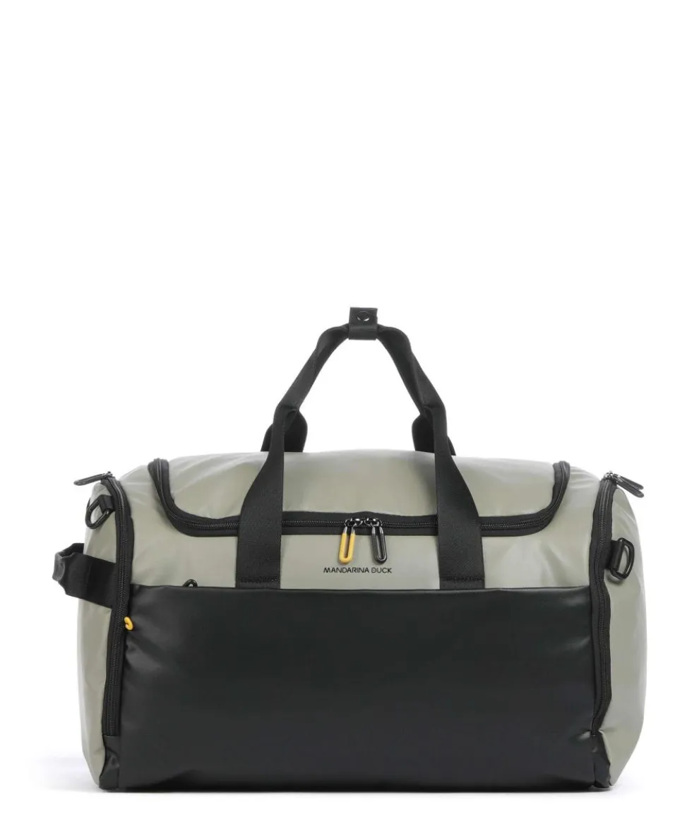 Eco Coated Weekend bag greygreen 45 cm