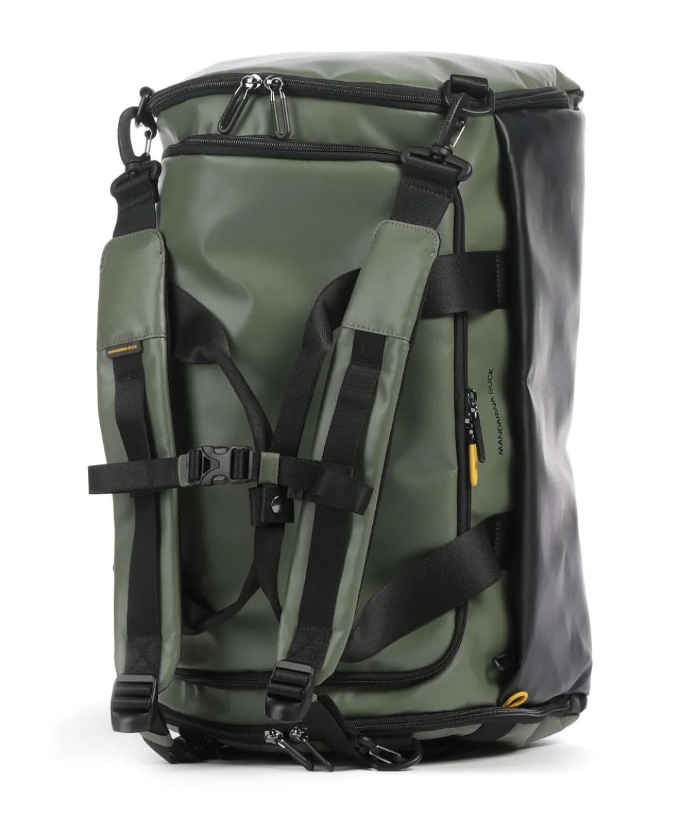 Eco Coated Weekend bag khaki 45 cm