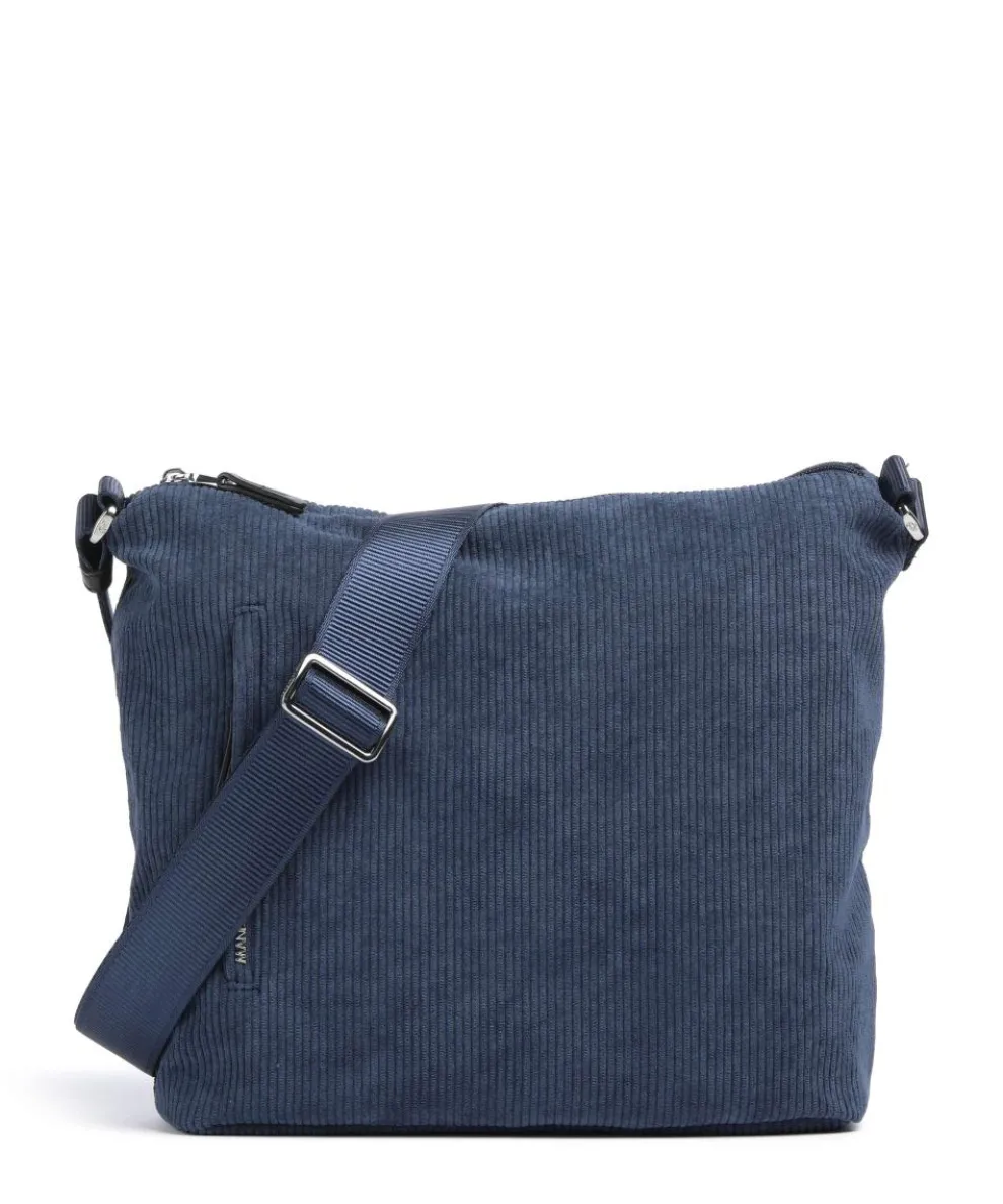 Hunter Velvet Shoulder bag polyester dark blue