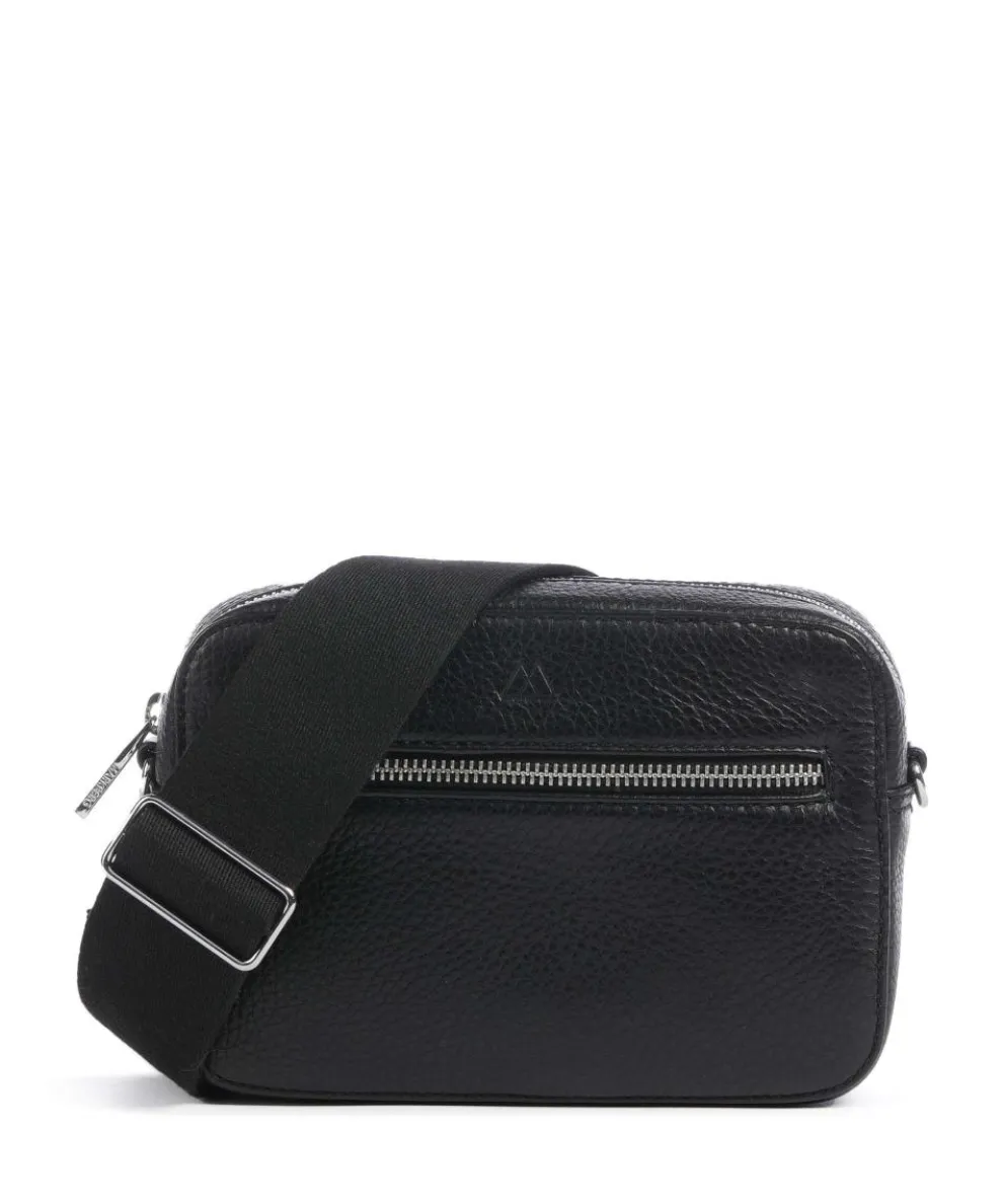 Elea Crossbody bag grained cow leather black