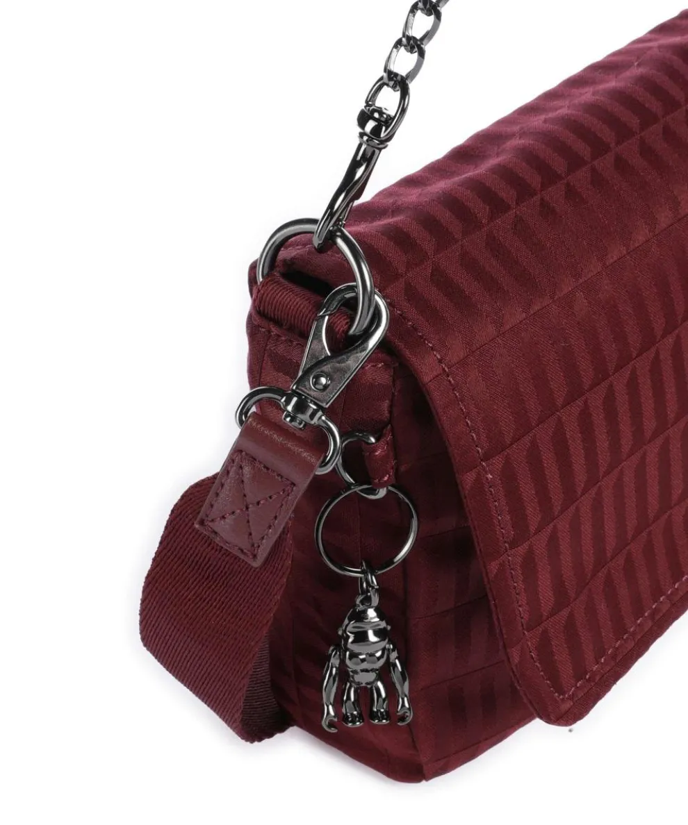 Elevated Aras Up Shoulder bag polyester dark red