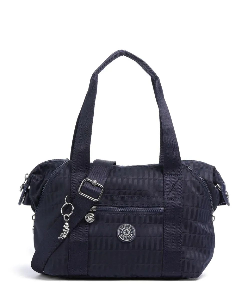 Elevated Art Mini Handbag polyester dark blue