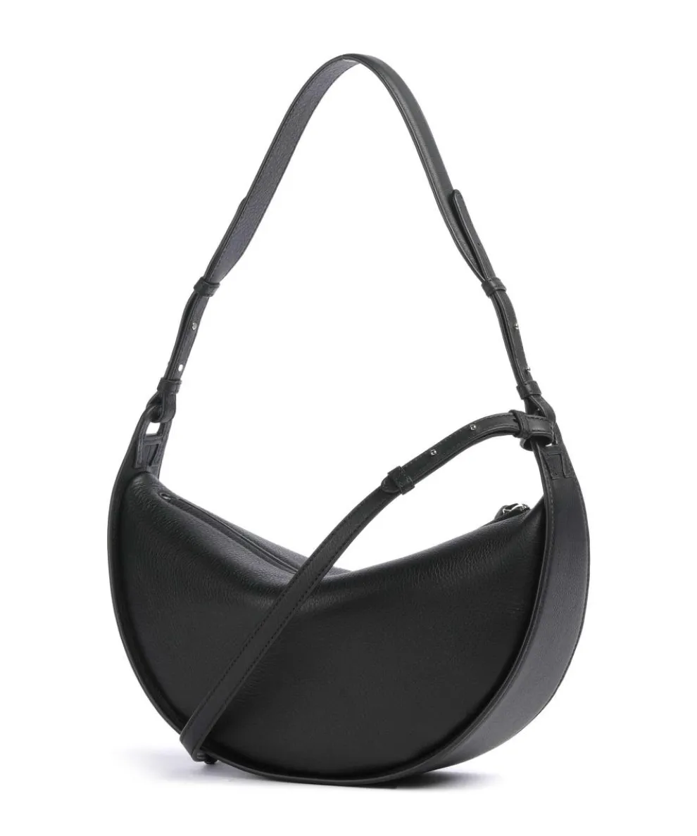 Eliza S Hobo bag grained cow leather black