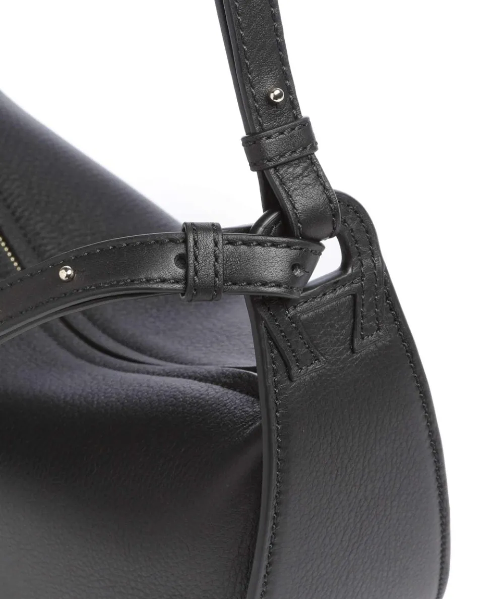 Eliza S Hobo bag grained cow leather black