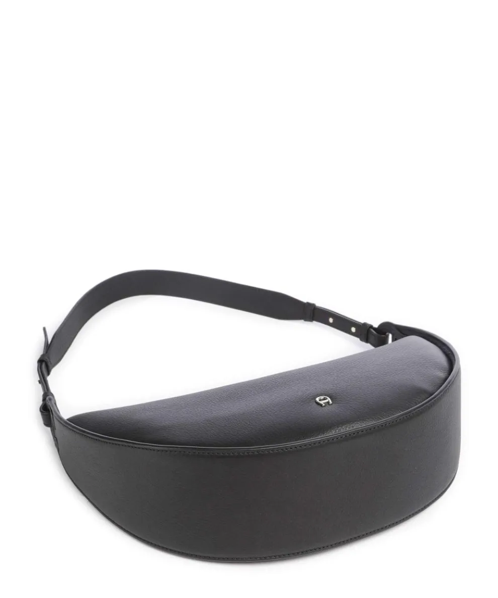 Eliza S Hobo bag grained cow leather black