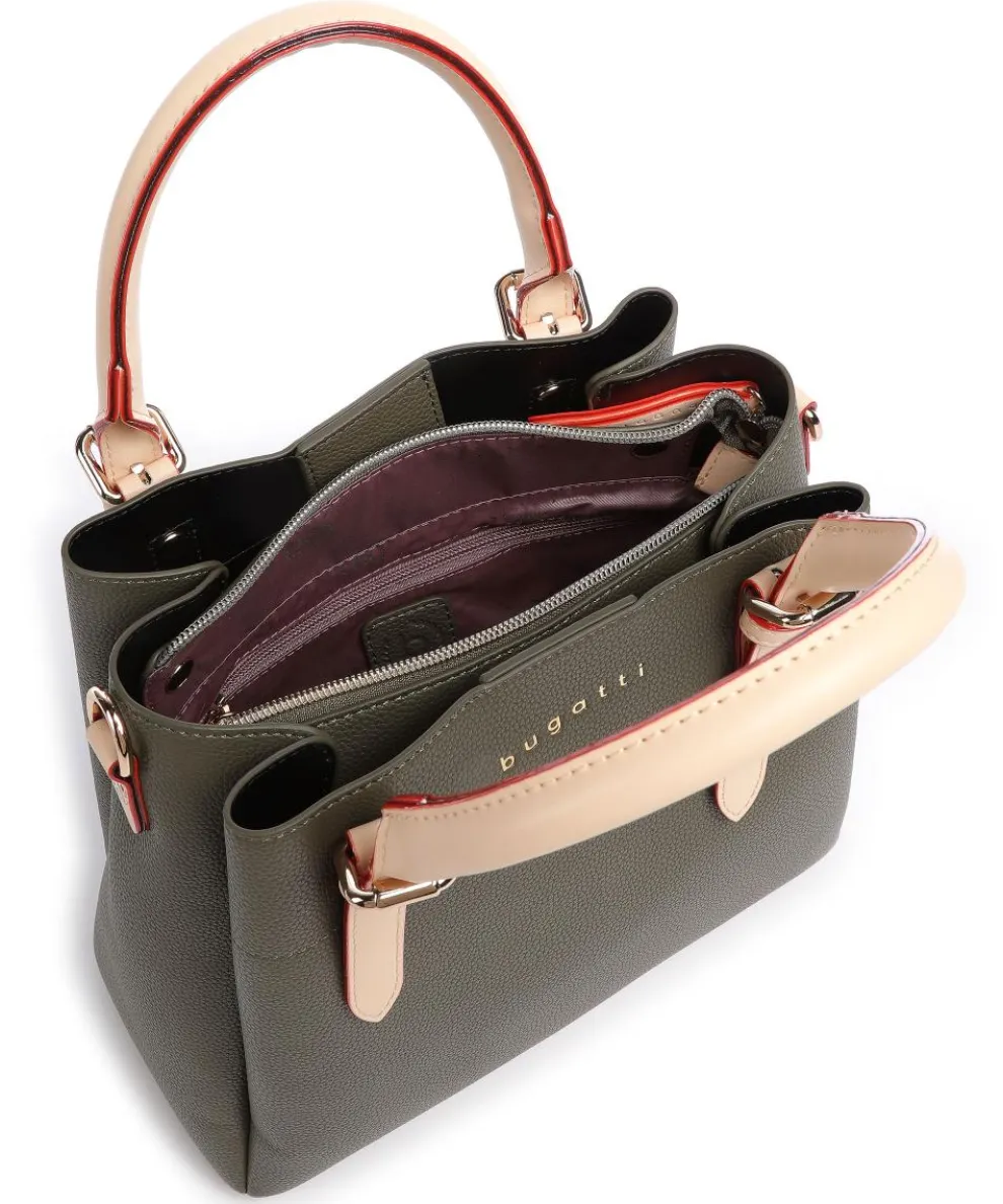 Ella Handbag imitation leather olive-green
