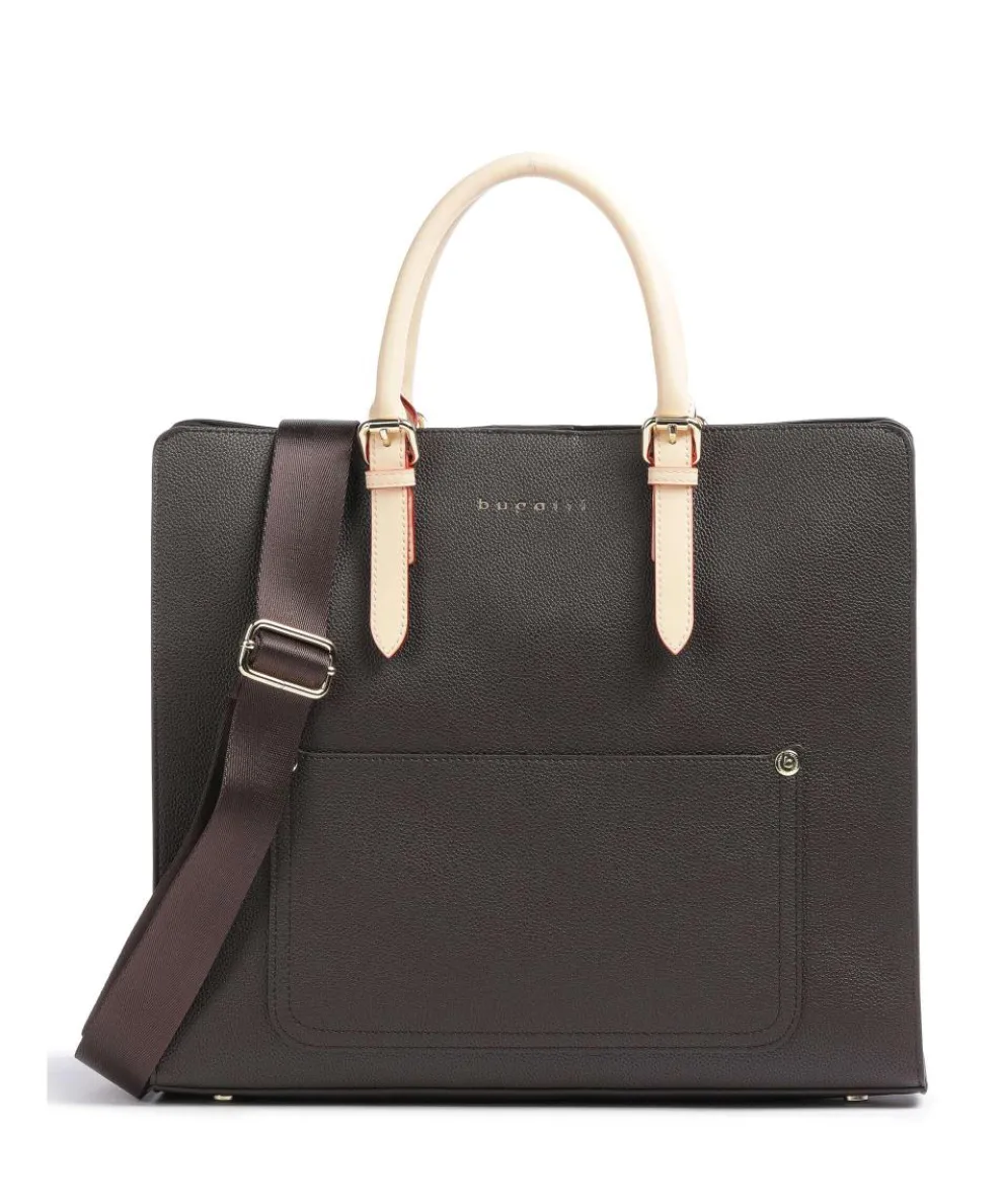 Ella Handbag imitation leather dark brown