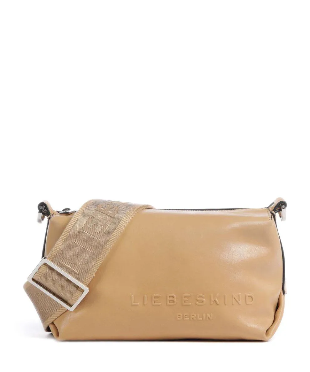 Elvira Lamb SF Verna S Crossbody bag grained leather beige