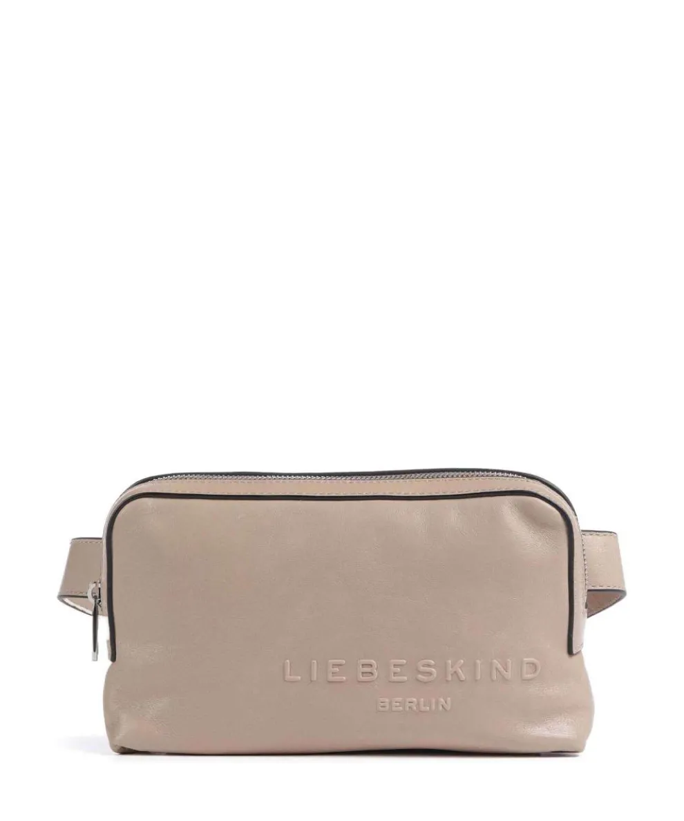 Elvira Lamb SF Verna Fanny pack fine grain leather taupe