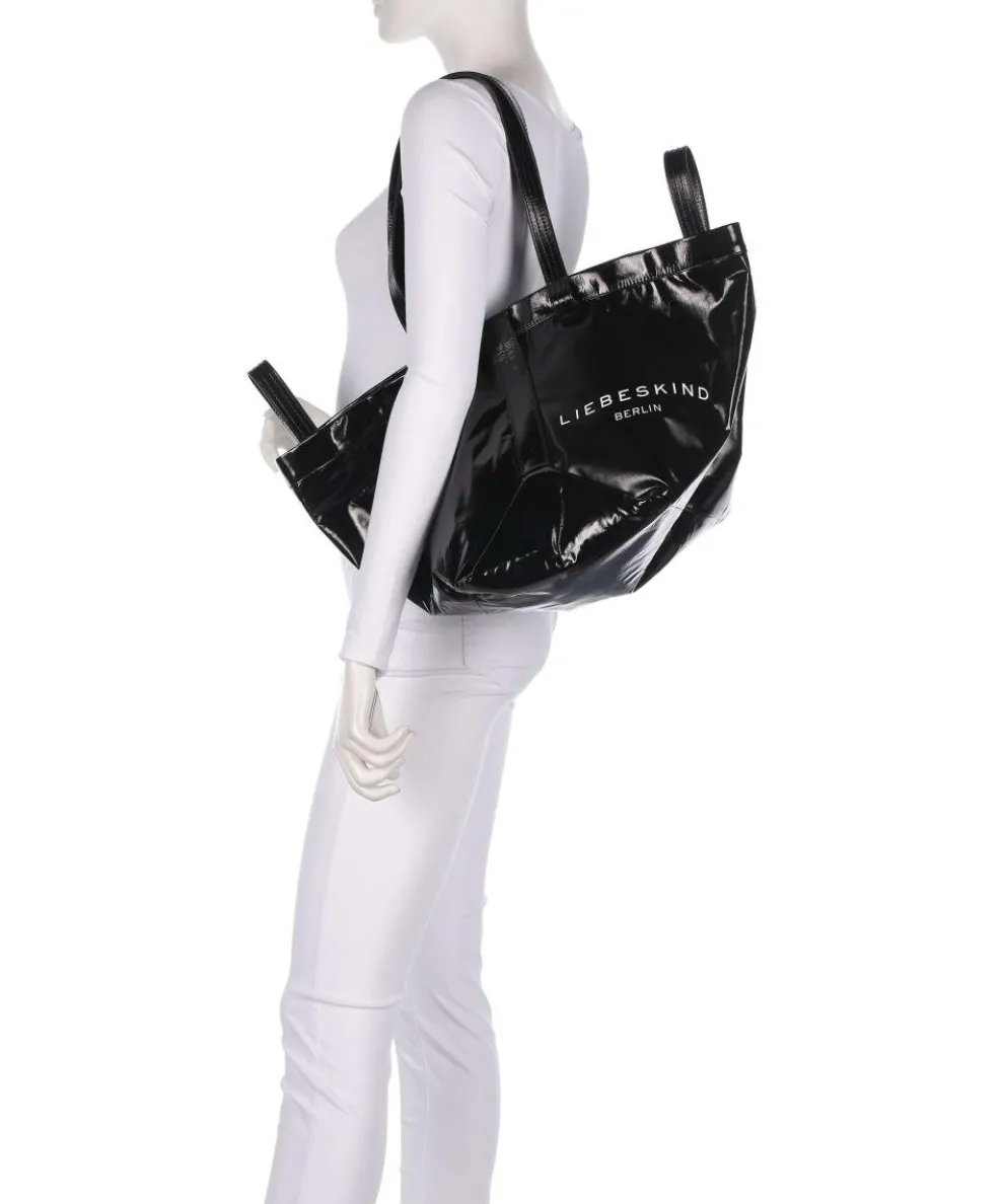 Elvira Rain M Tote bag cotton black