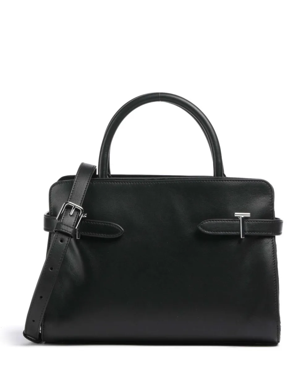 Emilie Handbag fine grain cow leather black