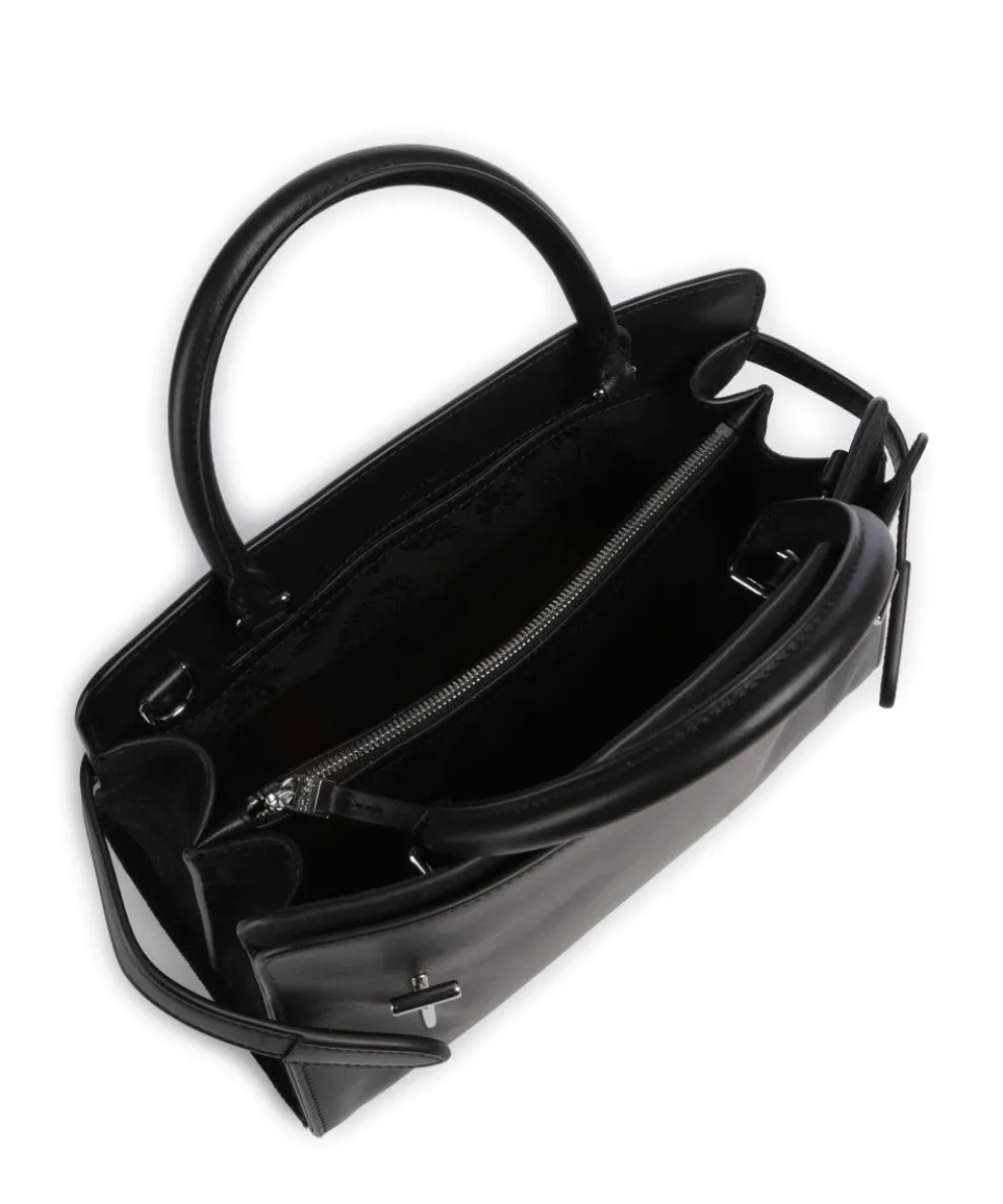Emilie Handbag fine grain cow leather black