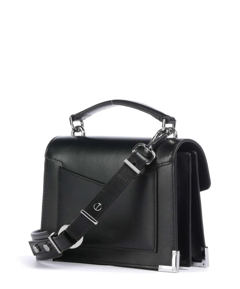 Emily Crossbody bag grained cow leather black