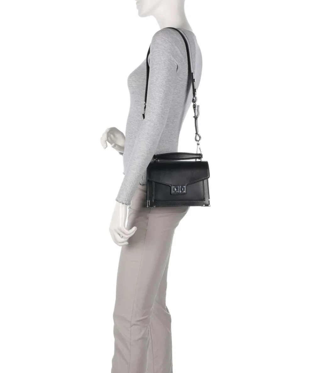 Emily Crossbody bag grained cow leather black