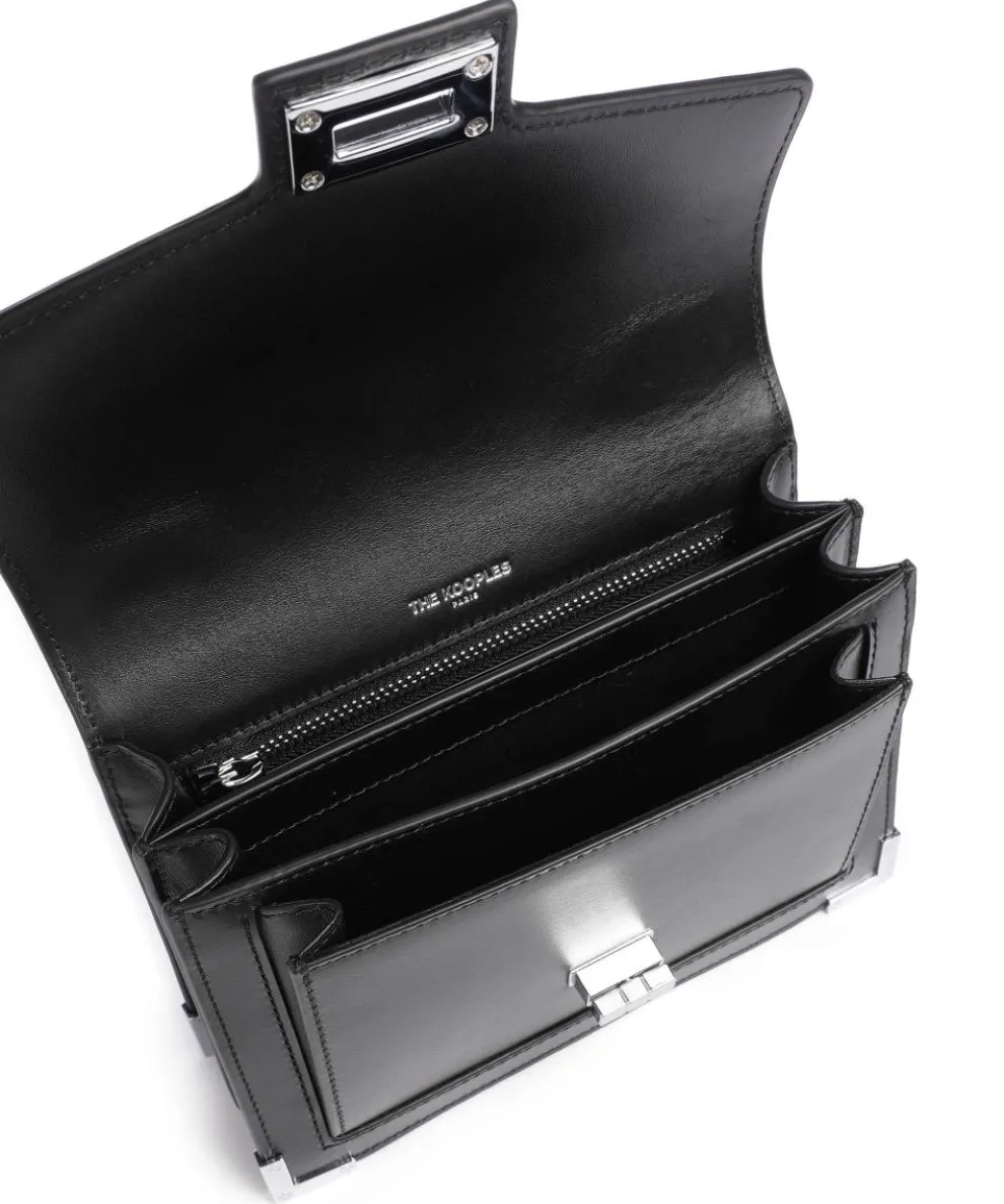 Emily Crossbody bag grained cow leather black