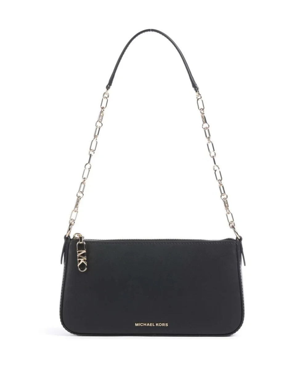 Empire Medium Shoulder bag fine grain leather black
