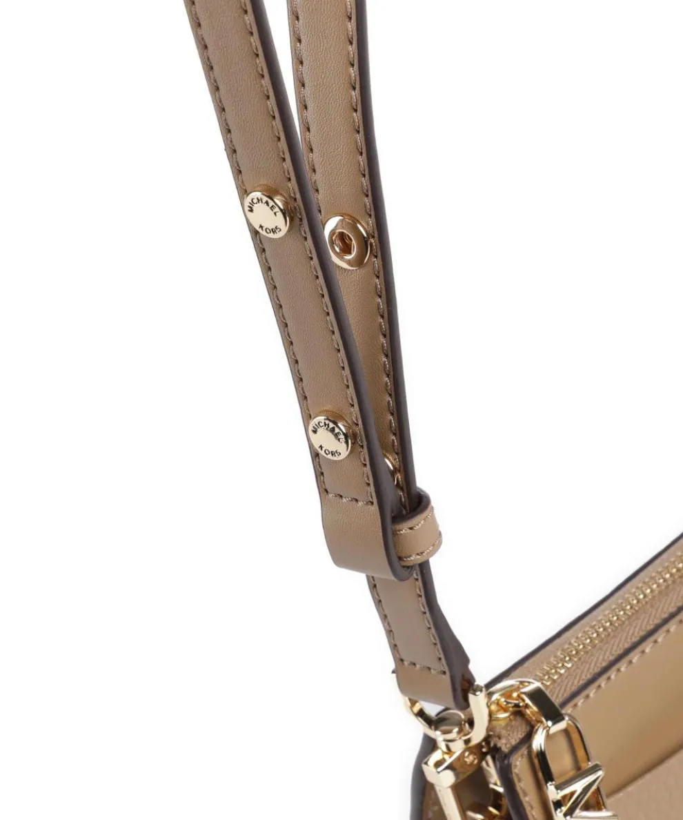 Empire Shoulder bag grained leather brown