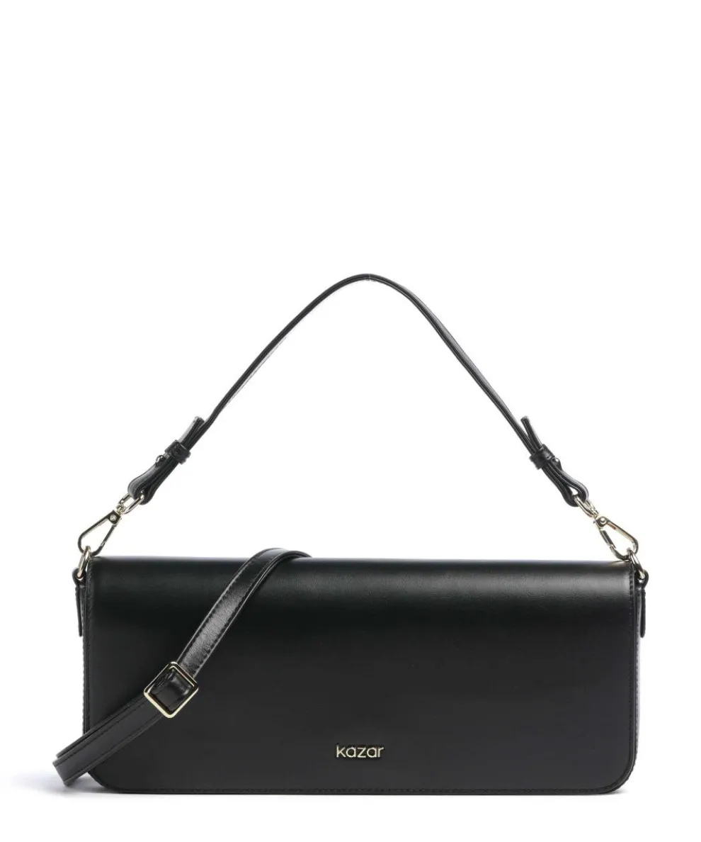 Ennel Shoulder bag fine grain cow leather black