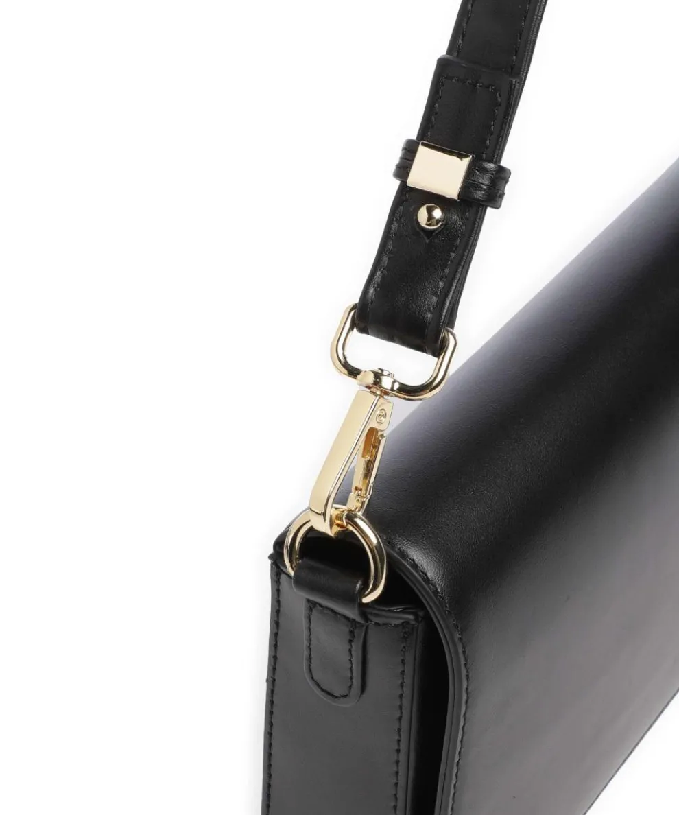 Ennel Shoulder bag fine grain cow leather black