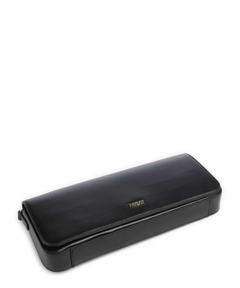 Ennel Shoulder bag fine grain cow leather black