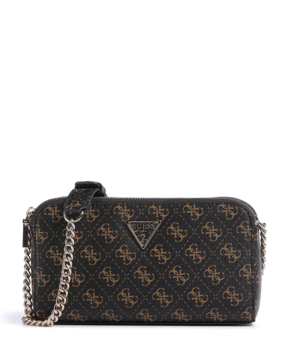 Erica Eco Crossbody bag imitation leather dark brown