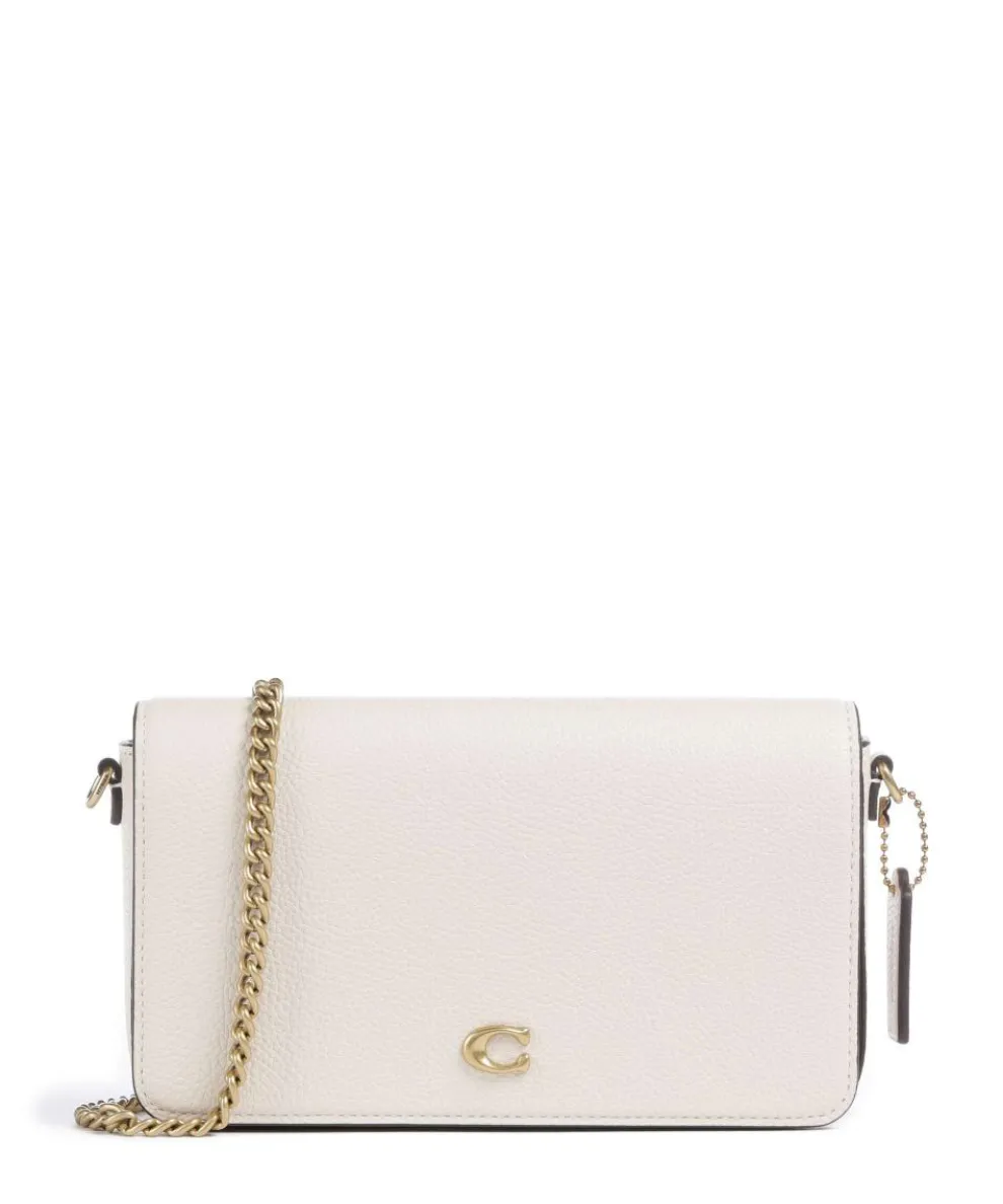 Essential Crossbody bag grained leather ivory