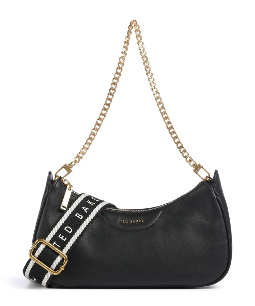 Essiy Shoulder bag fine grain cow leather black