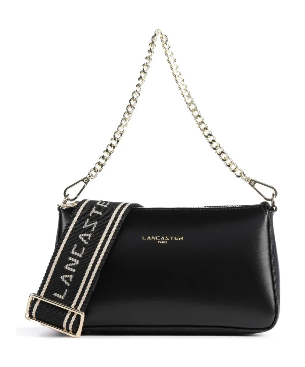 Even Shoulder bag smooth cow leather black