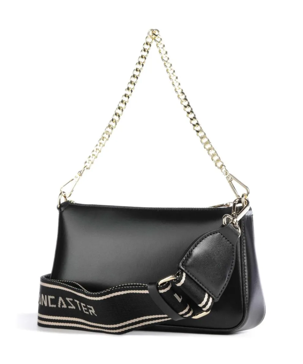 Even Shoulder bag smooth cow leather black