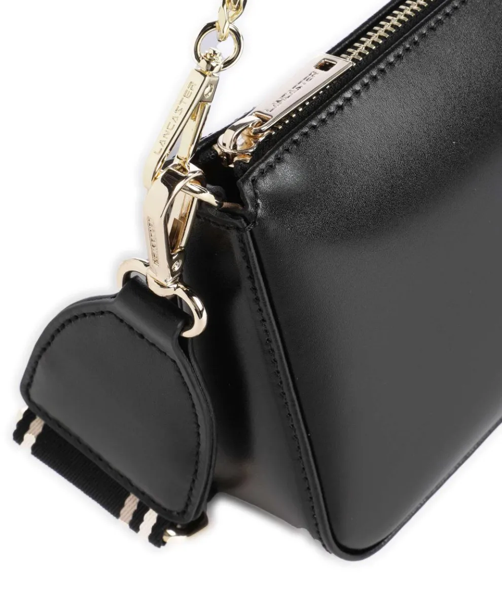 Even Shoulder bag smooth cow leather black