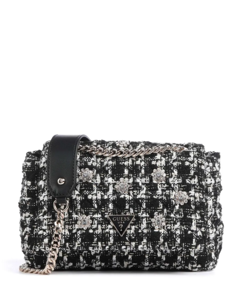Everlee Shoulder bag fabric black/white