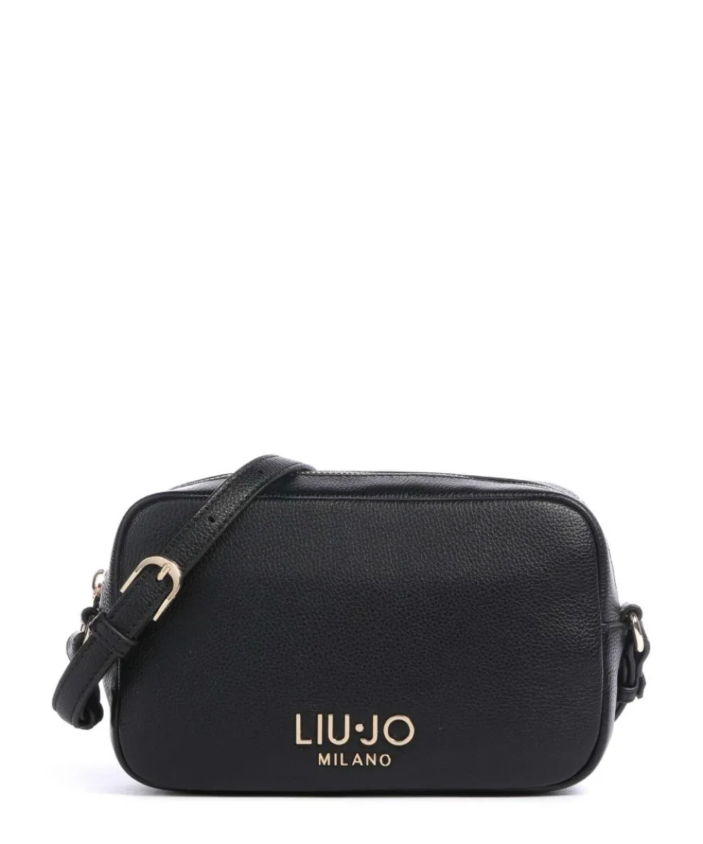 Evrim S Crossbody bag imitation leather black
