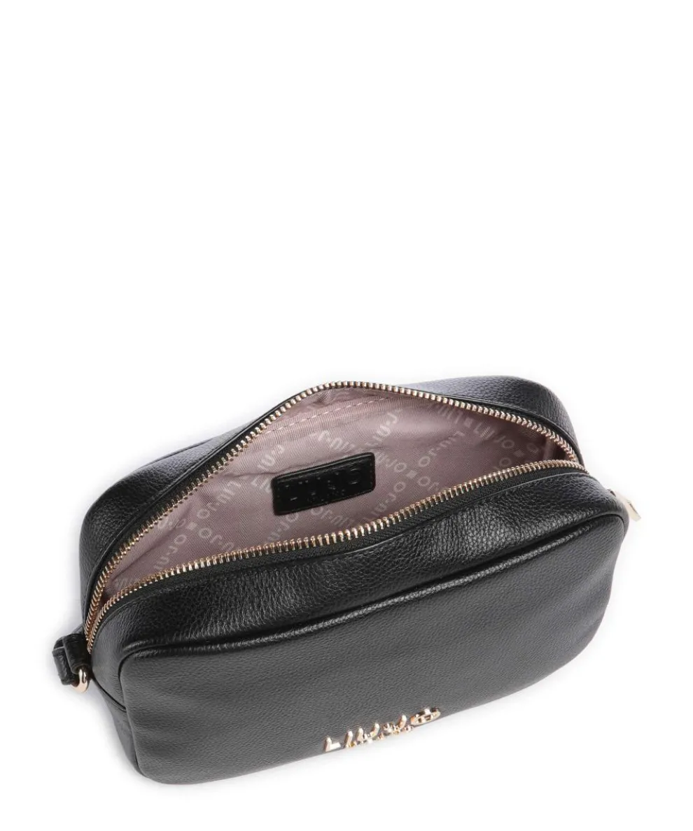 Evrim S Crossbody bag imitation leather black