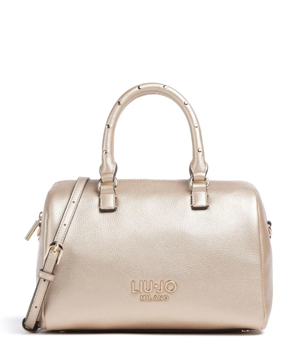 Evrim S Handbag imitation leather gold