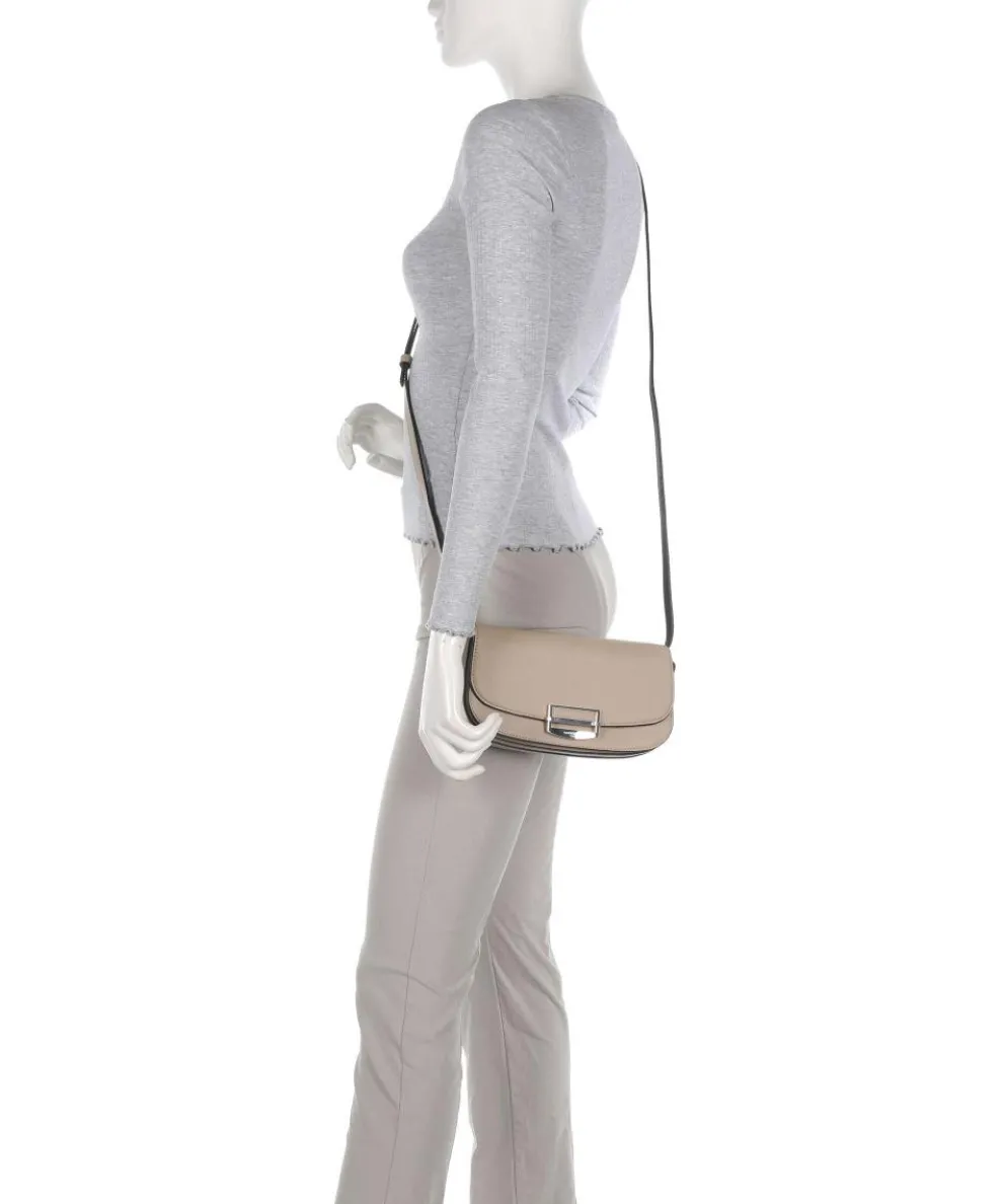 Ezra Calf Optic S Crossbody bag softly grained calfskin beige
