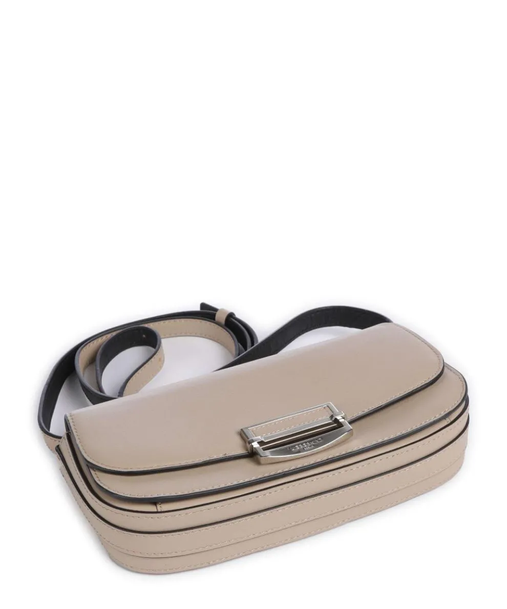 Ezra Calf Optic S Crossbody bag softly grained calfskin beige