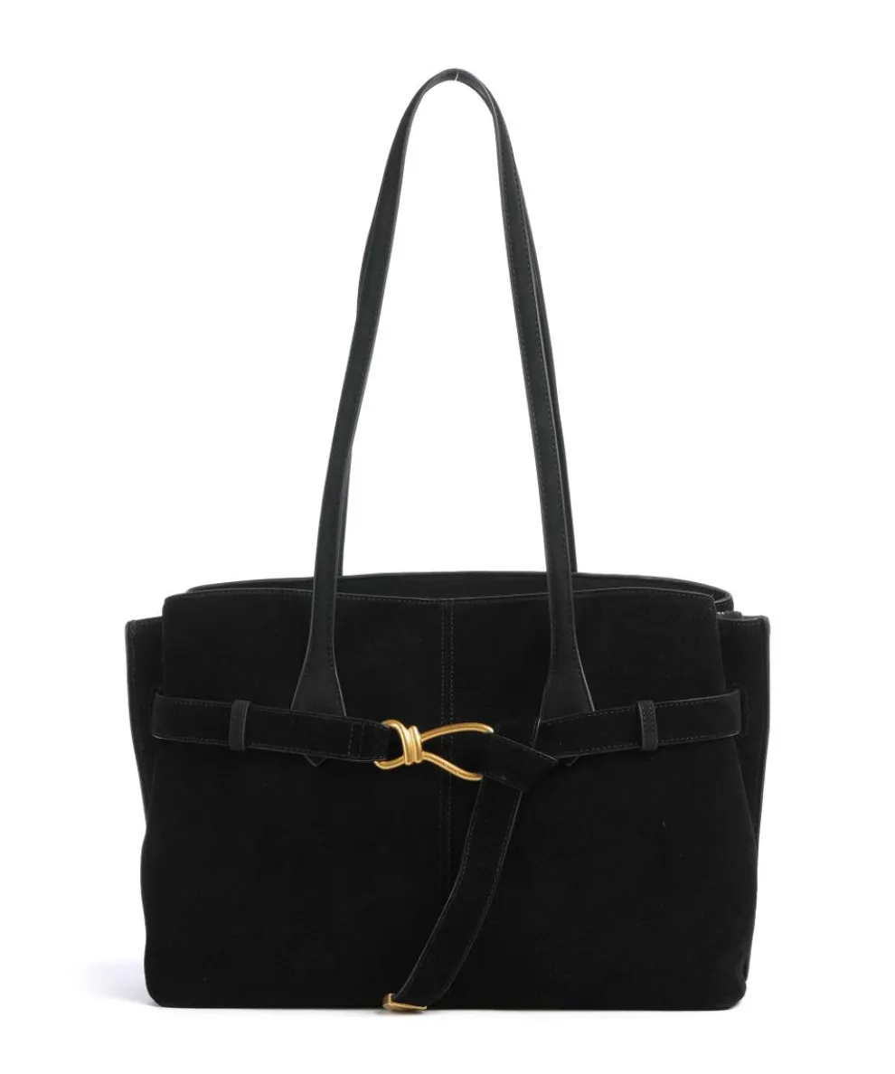 BSALLIE Tote bag suede black